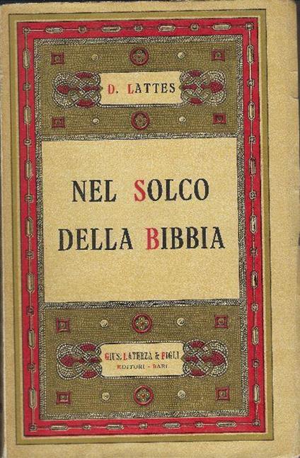 Nel Solco Della Bibbia - copertina