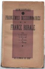 Problemes Missionnaires De La France Rurale