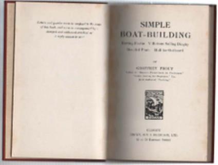 Simple Boat-Building - copertina