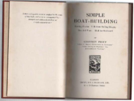 Simple Boat-Building - copertina