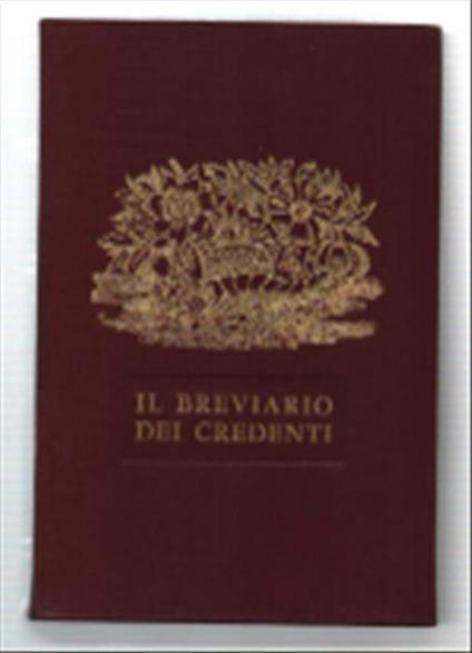 Il Breviario Dei Credenti - Giovanni Barra - copertina