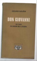 Don Giovanni. Tre Saggi Sull'origine Della Leggenda