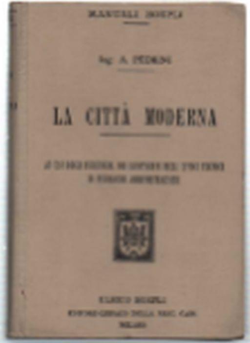La Città Moderna - Antonio Pedrini - copertina