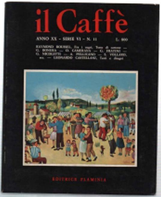 Il Caffè. Anno Xx - Serie Vi - N.11 - Maggio (Giu.) 1974 - copertina