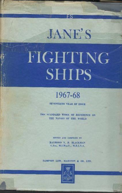 Jane's Fighting Ships 1967-68 - copertina