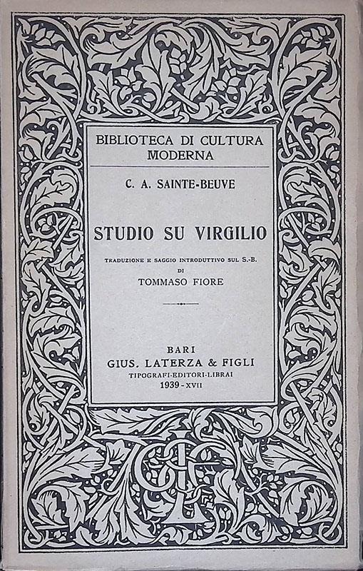Studio su Virgilio - copertina