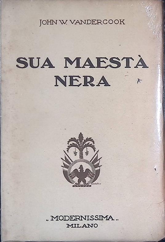 Sua maestà nera - John W. Vandercook - copertina