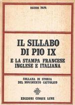 Il sillabo di Pio IX e la stampa francese, inglese e italiana
