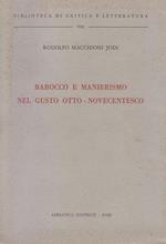 Barocco e Manierismo nel gusto Otto-Novecentesco