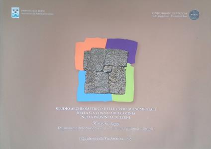 Studio archeometrico delle opere monumentali della via Flaminia nella Provincia di Terni - copertina