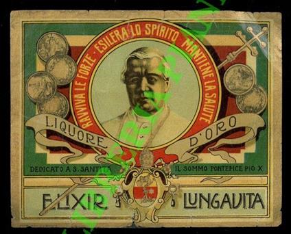 Elixir lungavita. Liquore d'oro - copertina