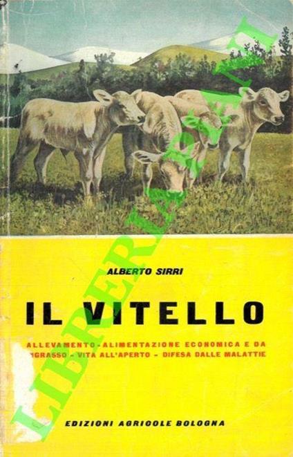 Il vitello - Alberto Sirri - copertina