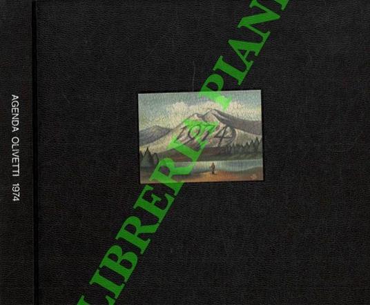 Agenda Olivetti 1974, artista Paul Davis - Giorgio Soavi - copertina