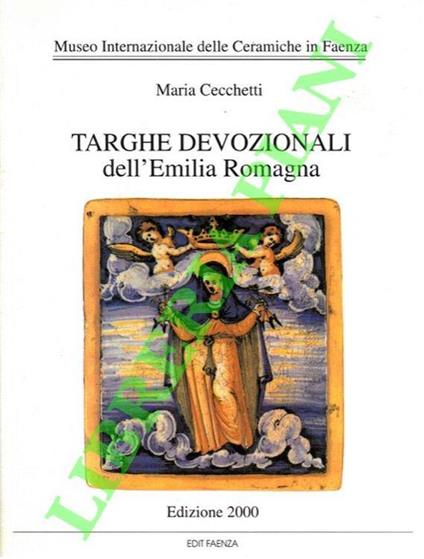Targhe devozionali dell'Emilia Romagna - Marisa Cecchetti - copertina