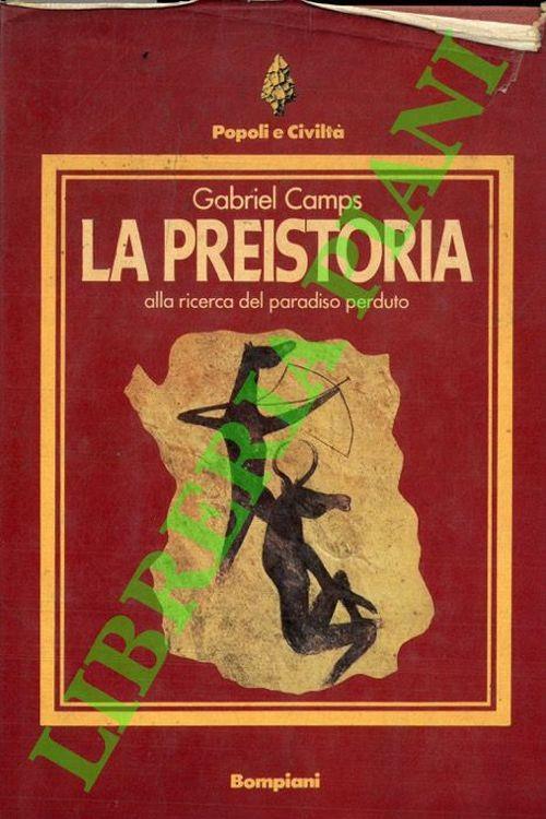 La preistoria - Gabriel Camps - copertina