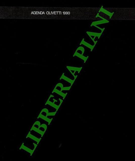 Agenda Olivetti 1999, artista Ivan Theimer - Giorgio Soavi - copertina