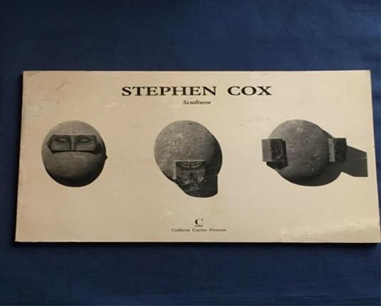 Stephen Cox scultura - copertina