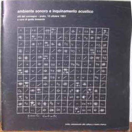 Ambiente sonoro e inquinamento acustico - copertina