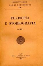 Filosofia e storiografia. Saggi