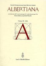 Albertiana. Leon Battista Alberti. In memoriam: Eugenio Garin (19