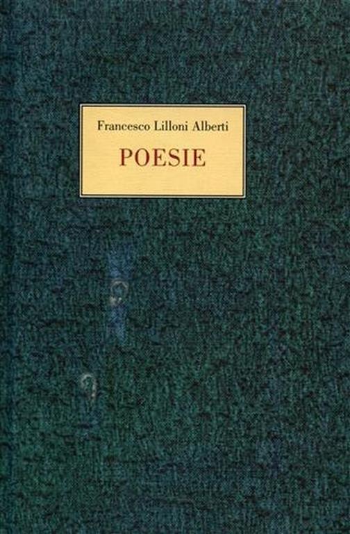 Poesie - Francesco Alberti - copertina