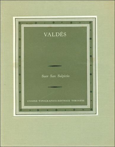 Suor San Sulpizio - Armando Palacio Valdés - copertina