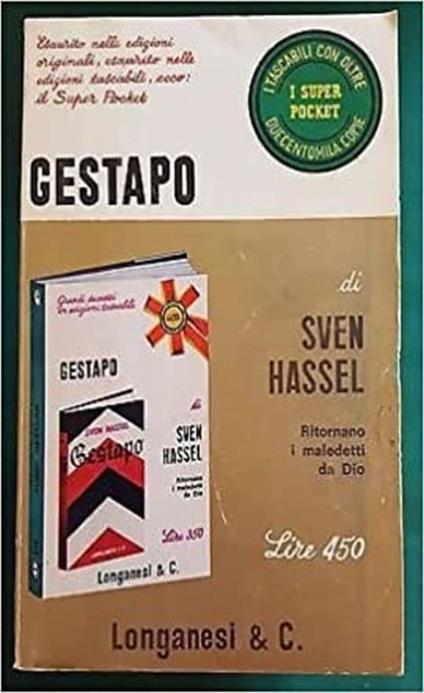 Gestapo - Sven Hassel - copertina