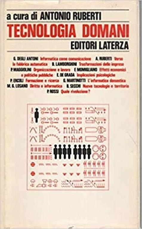 Tecnologia domani - Antonio Ruberti - copertina