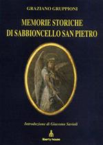 Memorie storiche di Sabbioncello San Pietro. ( Ferrara )