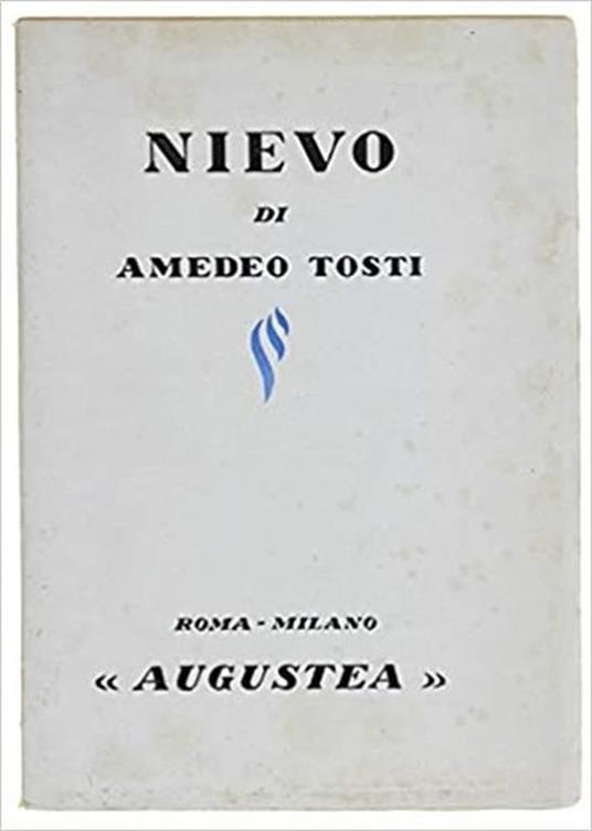 Nievo - Amedeo Tosti - copertina