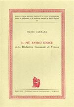 Il più antico codice della Biblioteca Comunale di Verona