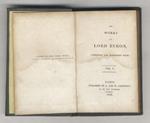 Lara. The curse of Minerva. The Siege of Corinth. Parisina. The prisoner of Chillon. Beppo. [In:] The Works of Lord Byron, comprising the suppressed poems. Vol. V