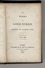 Cain. Werner. [In:] The Works of Lord Byron, comprising the suppressed poems. Vol. VIII