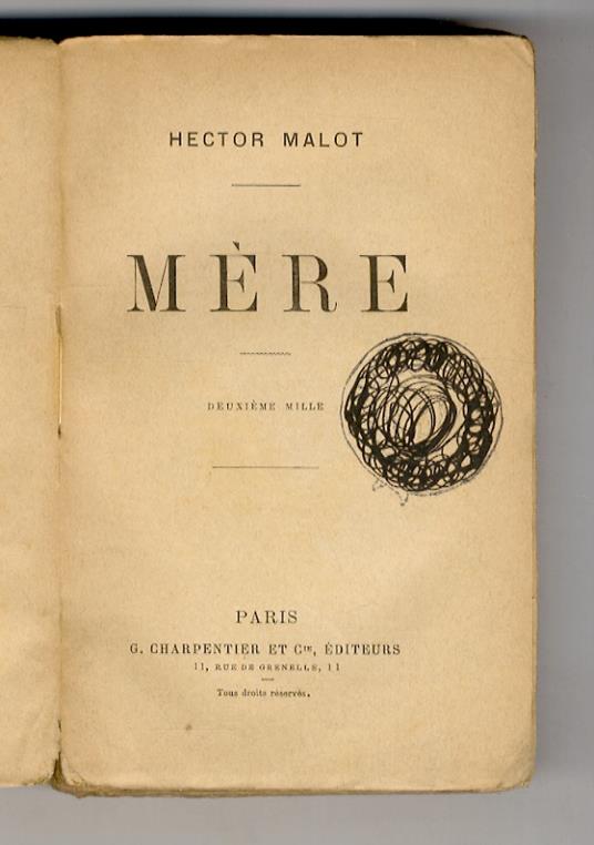 Mère - Hector Malot - copertina