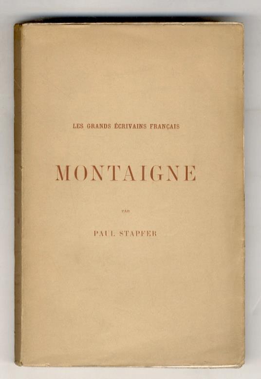 Montaigne - copertina