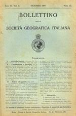 Bollettino della Società Geografica Italiana. Serie IV, vol. X. Num. 12 dicembre 1909