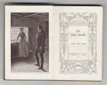 The Choir Invisible - James Allen - copertina