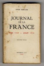 Journal de la France: Mars 1939 - Juillet 1940