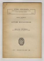 Letture boccacesche,