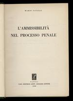 L' ammissibilità nel processo penale
