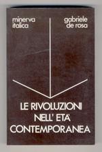 Le rivoluzioni nell'età contemporanea