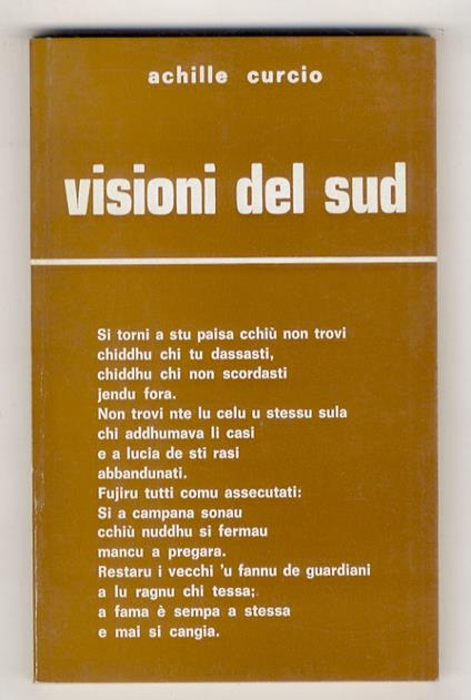 Visioni del Sud - copertina