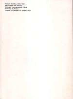 Firenze Verifica 1945/1965 XXI Premio Del Fiorino Biennale Internazionale D'arte Fortezza Da Basso Firenze 12 maggio/24 Giugno 1973