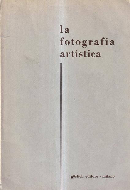 La Fotografia Artistica - copertina