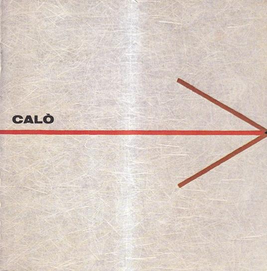 Aldo Calò Opere Recenti - copertina
