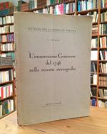 L' INSURREZIONE GENOVESE DEL 1746 NELLA RECENTE STORIOGRAFIA