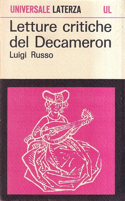 Letture Critiche Del Decameron - Luigi Russo - copertina