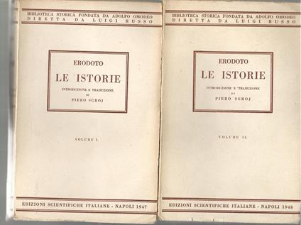 Le Istorie - Erodoto - copertina