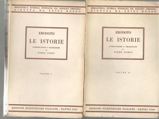 Le Istorie - Erodoto - copertina
