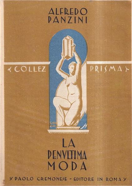 La Penultima Moda 1850-1930 - Alfredo Panzini - copertina